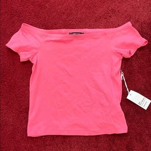 Off the shoulder shirt